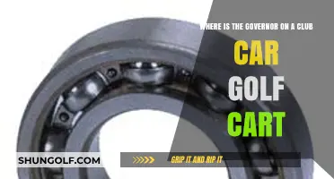 Locating the Governor on Your Club Car Golf Cart: A Guide