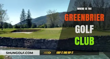 Discovering the Greenbrier Golf Club: Location and Directions Guide