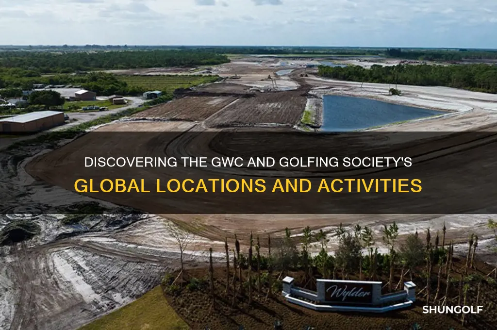 where is the gwc and golfing society