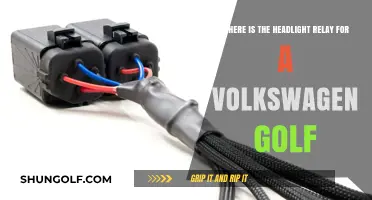 Locating the Headlight Relay in Your Volkswagen Golf: A Quick Guide