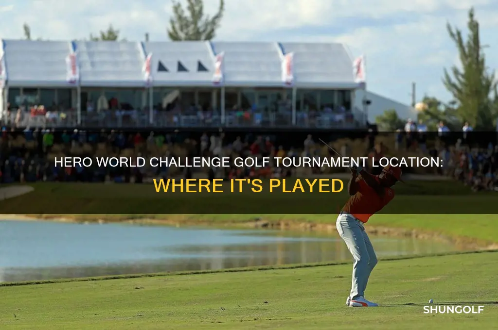 where is the hero world challenge golf tournament being played