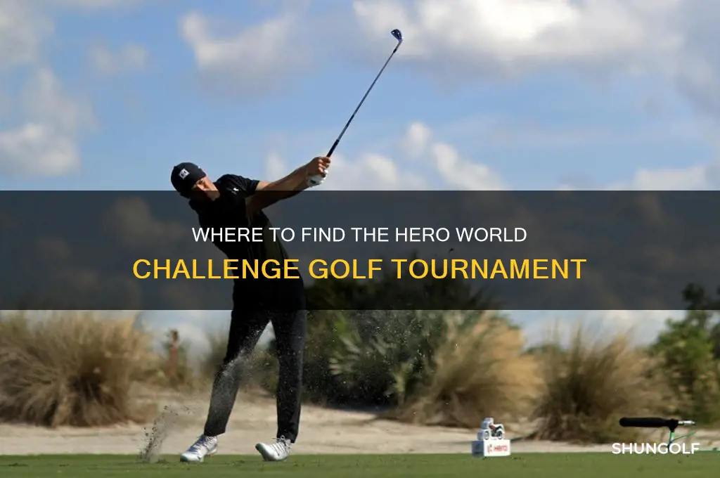 where is the hero world challenge golf