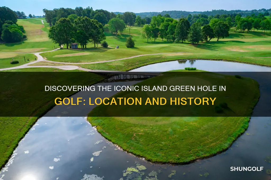 where is the island green hole in golf