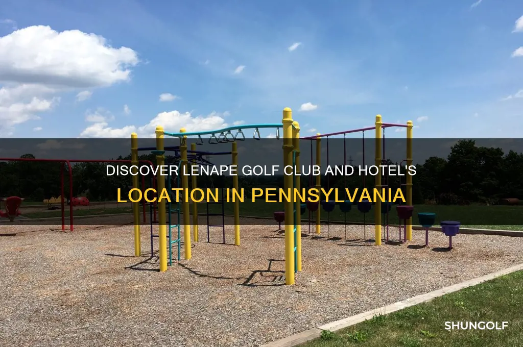 where is the lenape golf club and hotel in pa