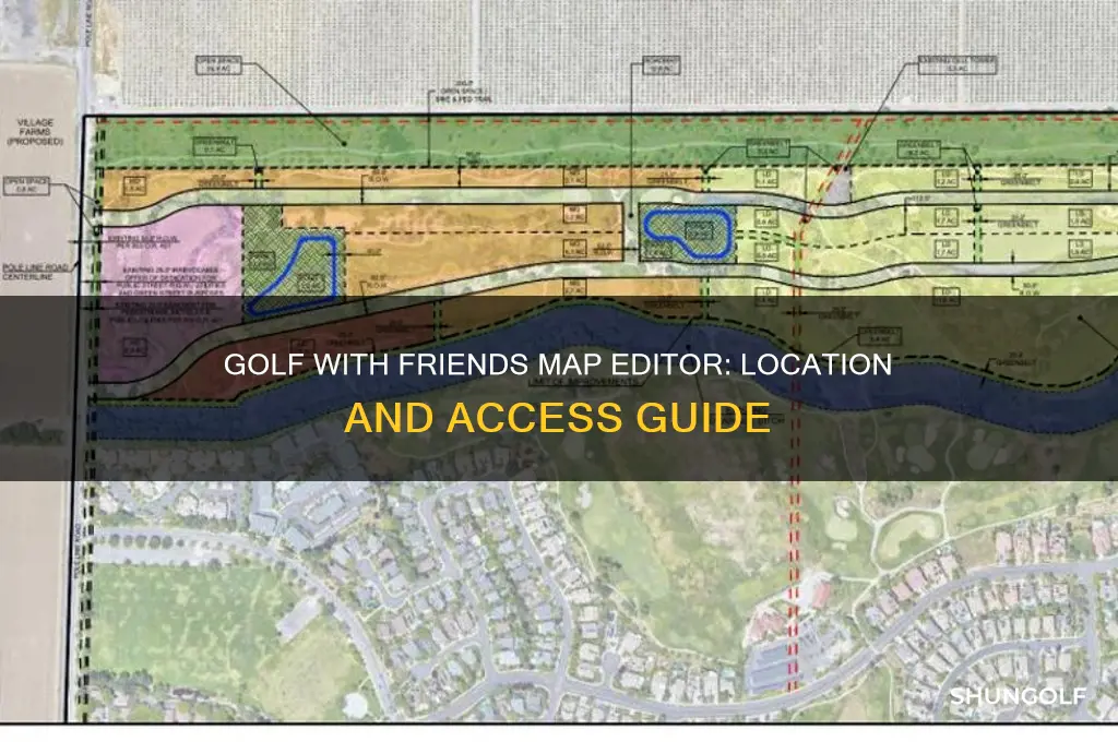 where is the map editor for golf with friends
