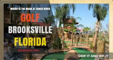 Discover the Mask's Location at Congo River Golf Brooksville Florida