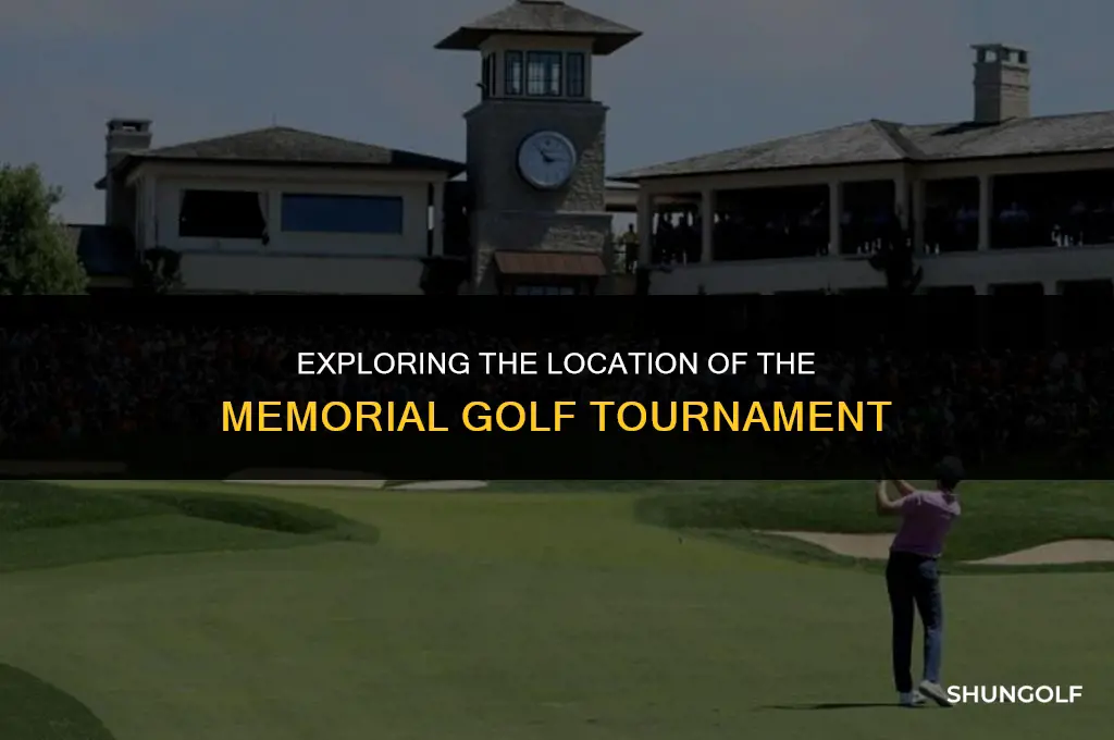where is the memorial golf tournament