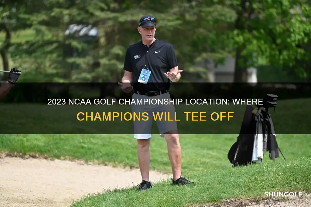 where is the ncaa golf championship held this year