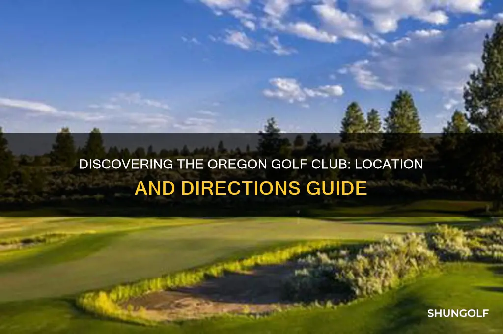 where is the oregon golf club