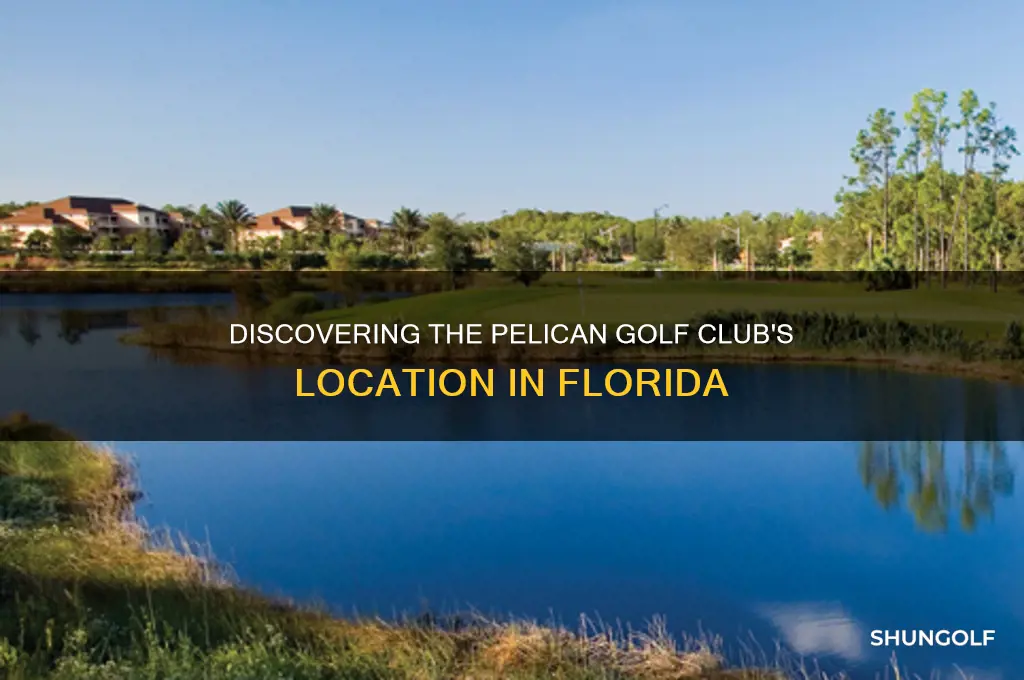 where is the pelican golf club in florida