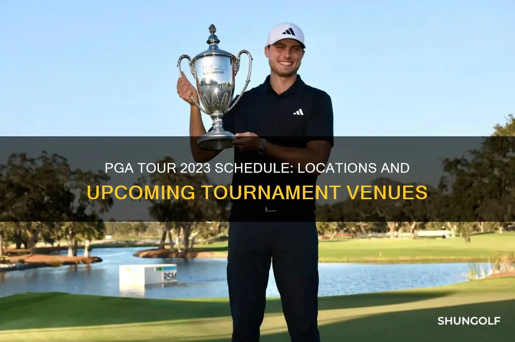 where is the pga tour being played