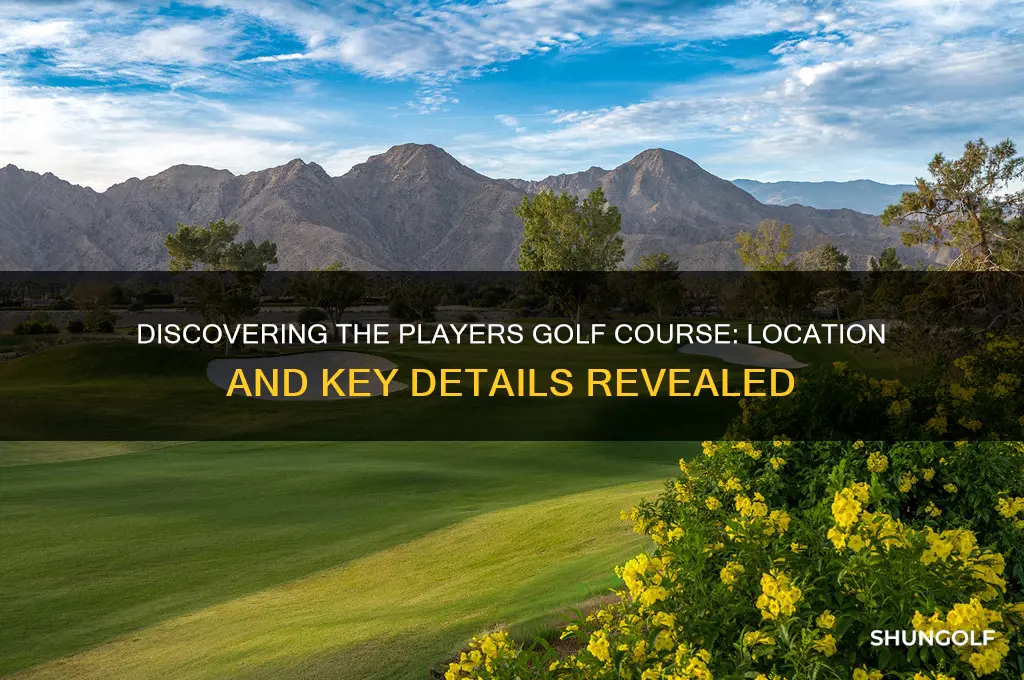 where is the players golf course