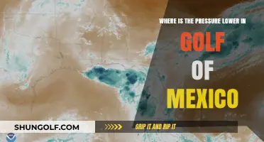 Exploring Gulf of Mexico's Low-Pressure Zones: Locations and Causes