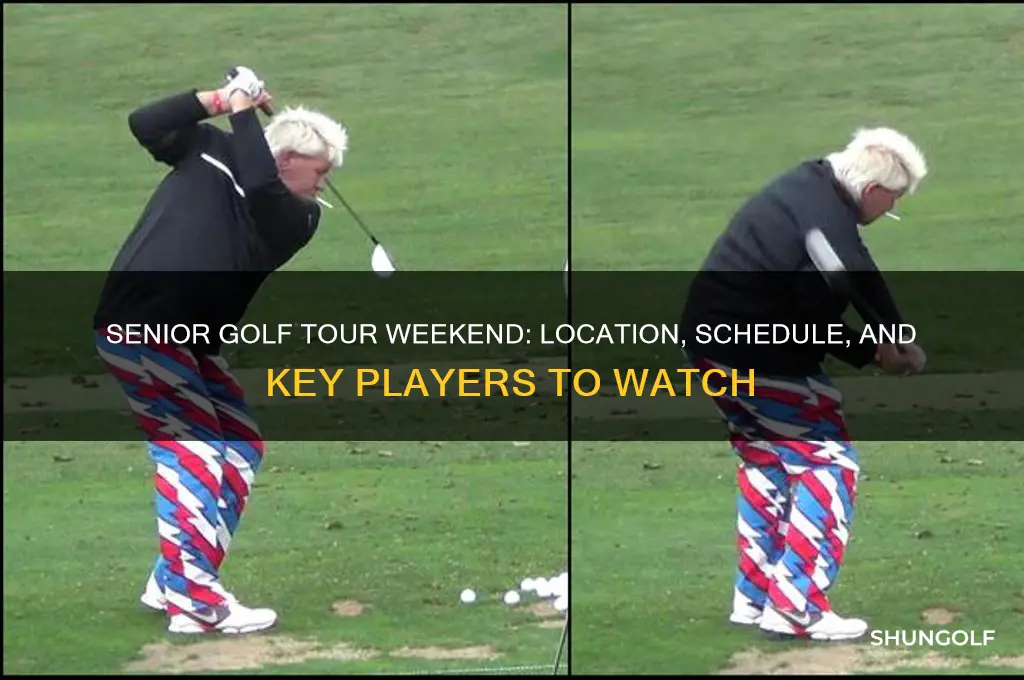 where is the senior golf tour this weekend