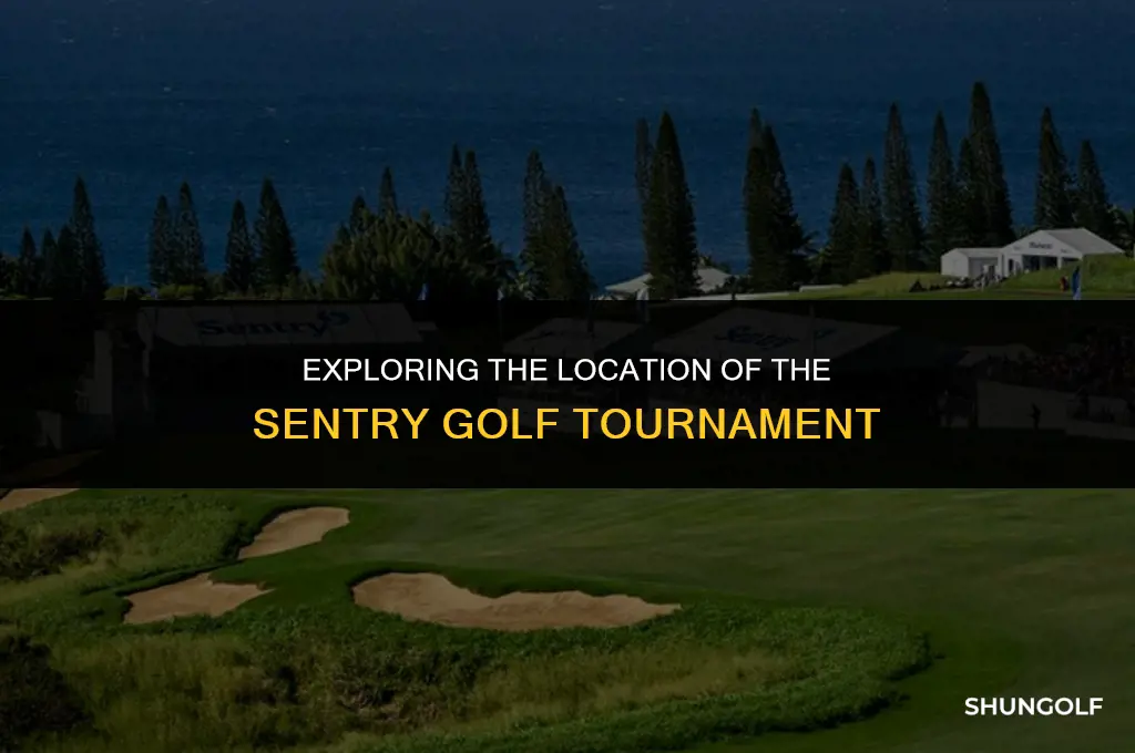 where is the sentry golf tournament