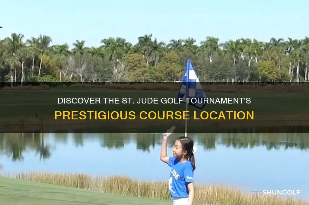 where is the st jude golf tournament played