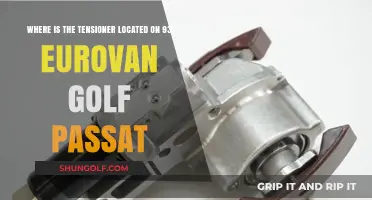 Eurovan Golf Passat Tensioner Location: A Comprehensive Guide