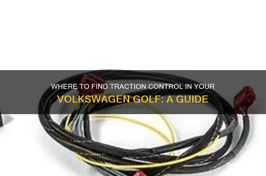 where is the traction control on a volkswagen golf