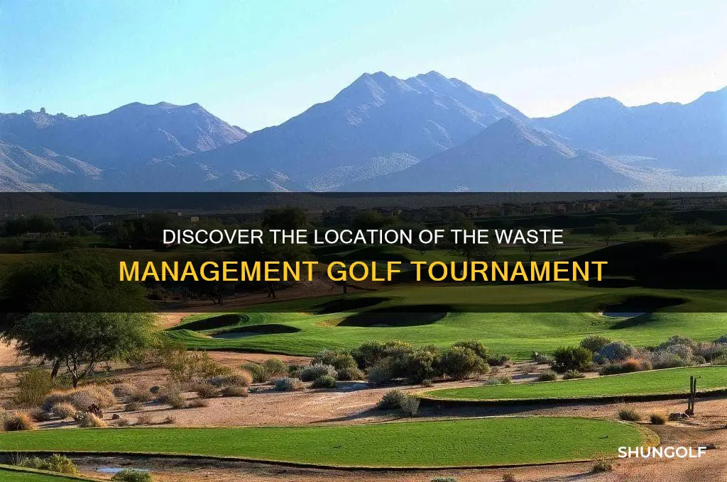 where is the waste management golf tournament played