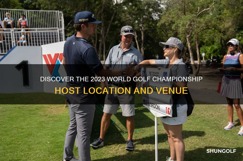 where is the world golf championship being held