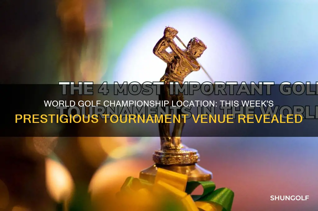 where is the world golf championship this week