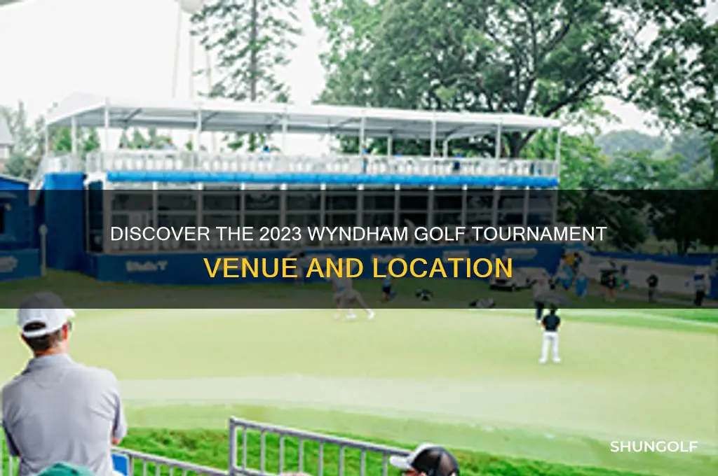 where is the wyndham golf tournament being played