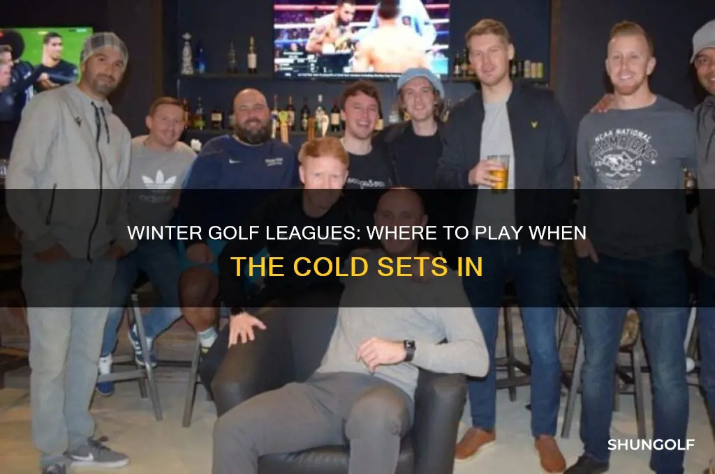 where is there a golf league for the winter