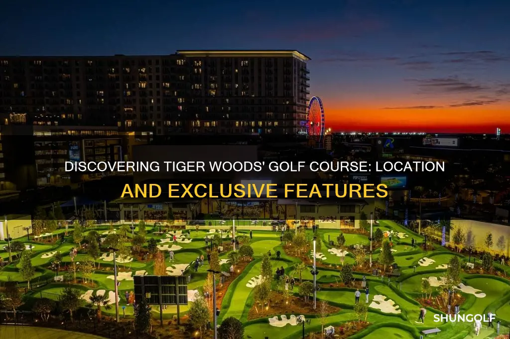 where is tiger woods golf course