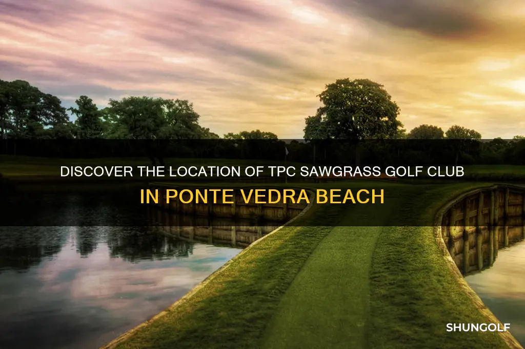 where is tpc sawgrass golf club