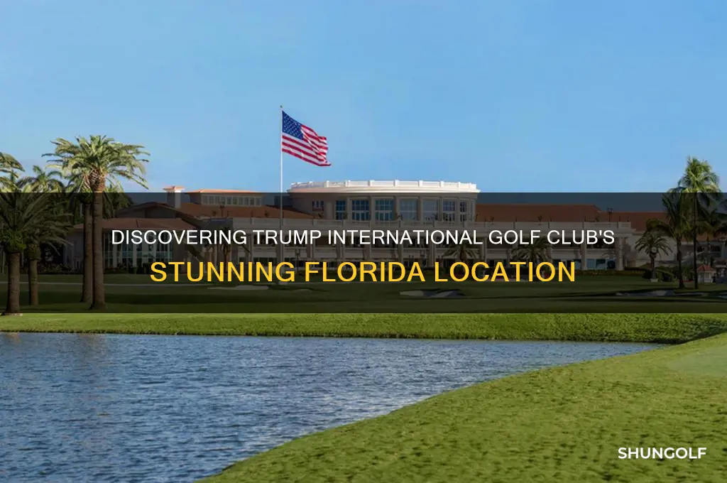 where is trump international golf club florida