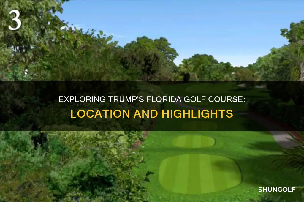where is trumps golf course in florida