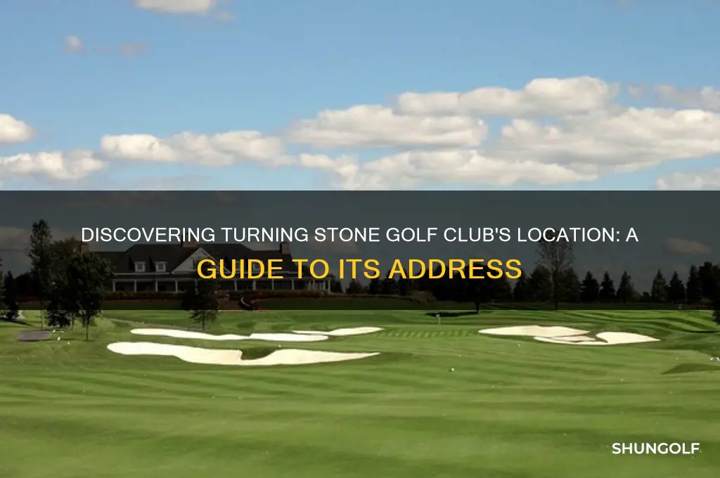 where is turning stone golf club