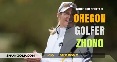 University of Oregon Golfer Zhong's Current Location and Journey