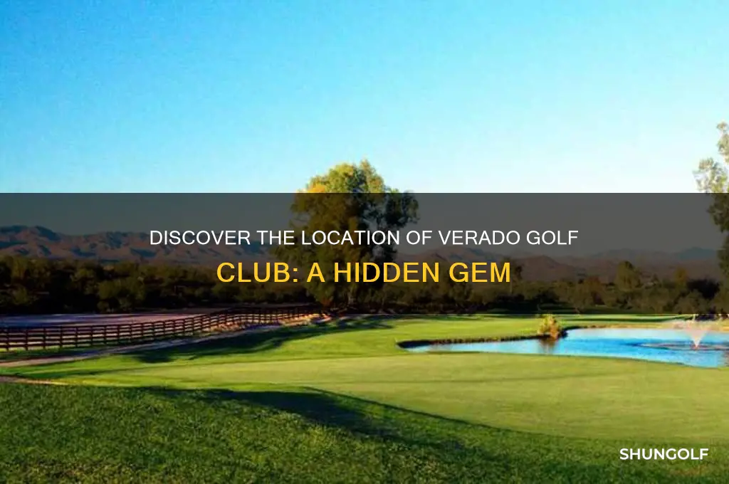 where is verado golf club