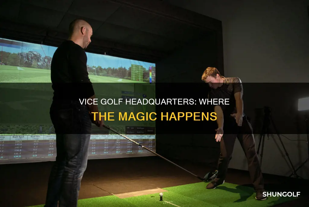 where is vice golf headquarters
