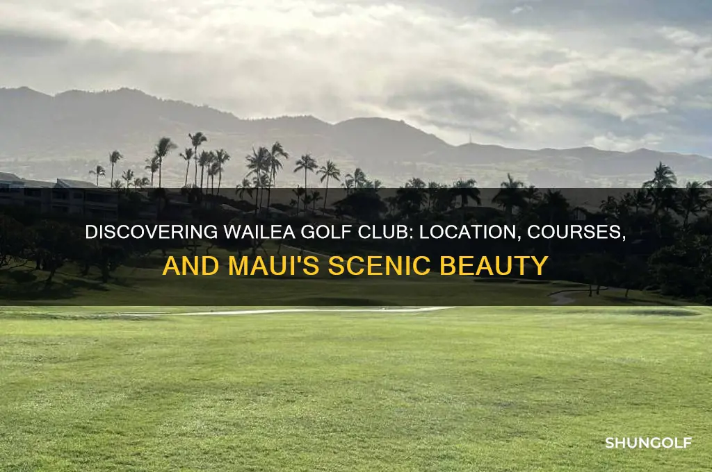 where is wailea golf club