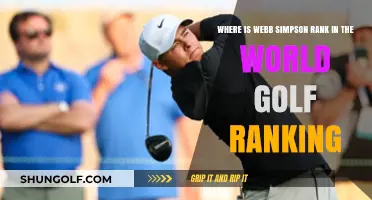 Webb Simpson's Current World Golf Ranking: Where Does He Stand?