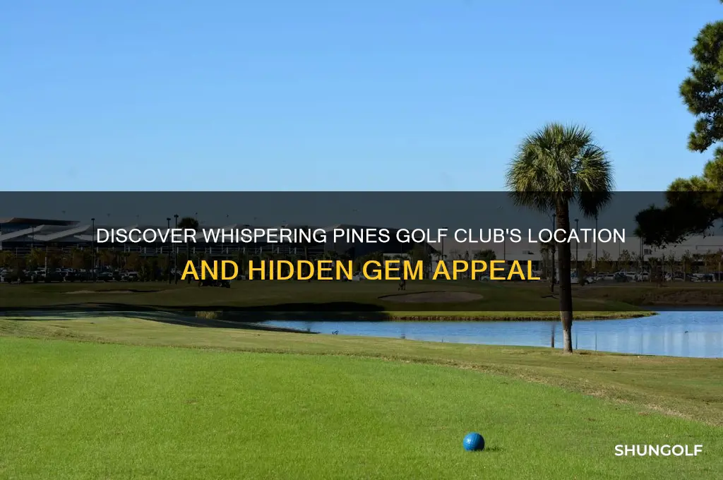 where is whispering pines golf club