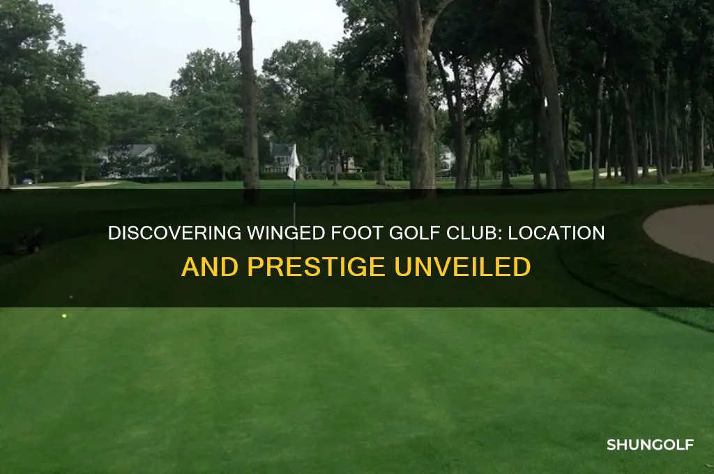 where is winged foot golf club