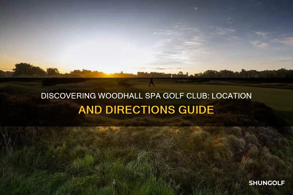 where is woodhall spa golf club
