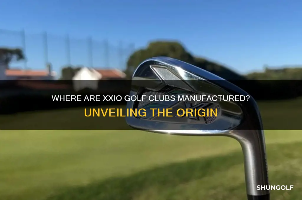 where is xxio golf clubs made