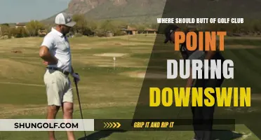 Mastering the Downswing: Where Should Your Golf Club Butt Point?