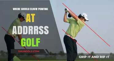 Master Your Golf Swing: Where Should Your Elbow Point at Address?