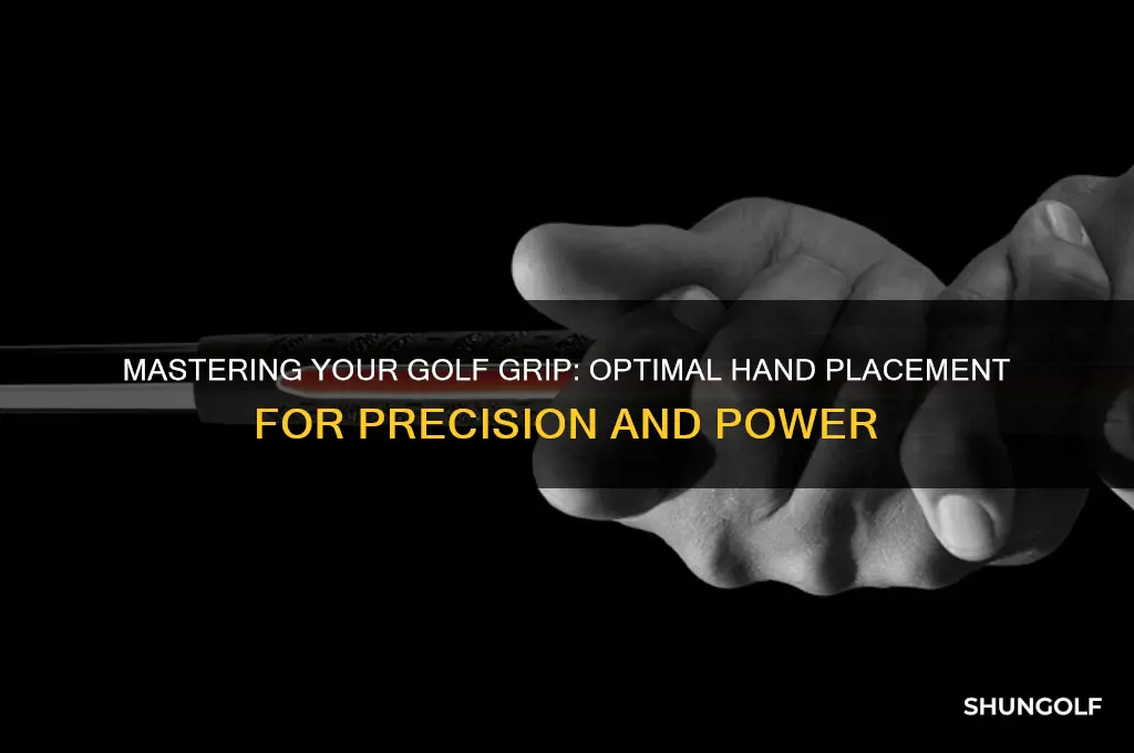 where should hands be on golf club
