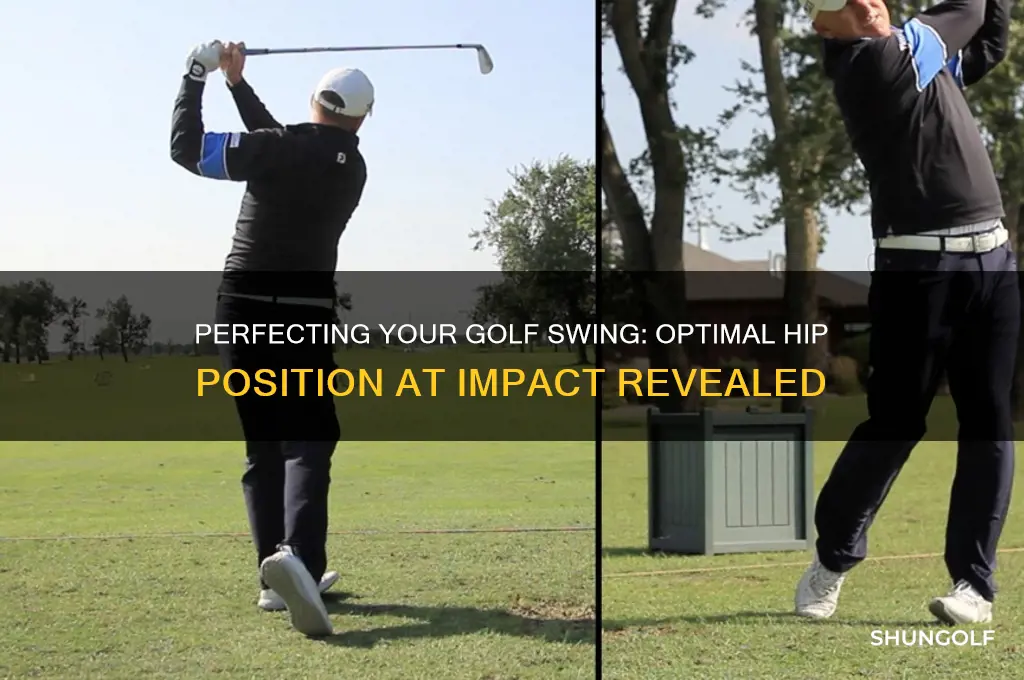 where should hips be at impact golf