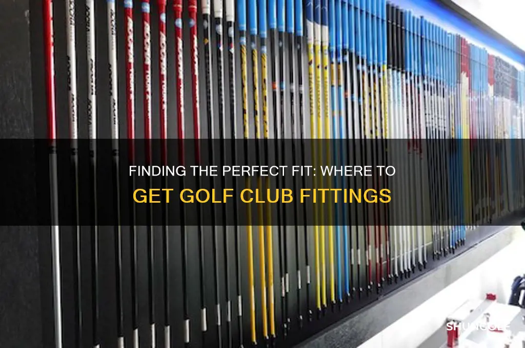where should i get fitted for golf clubs