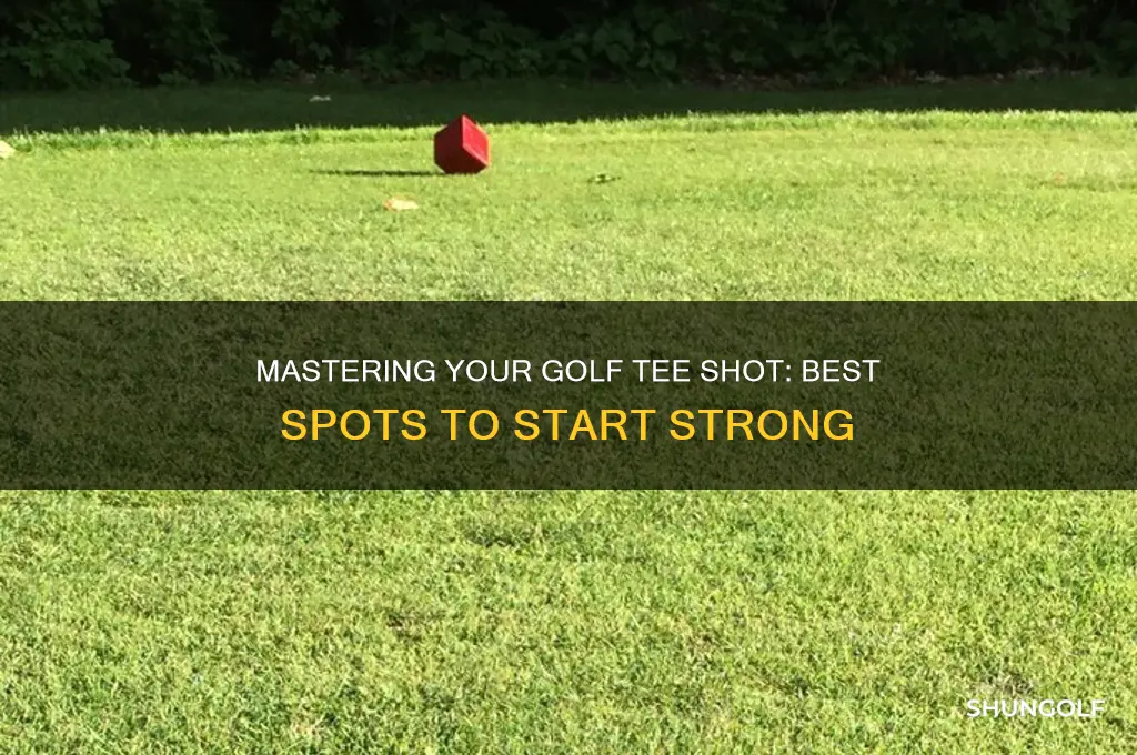 where should i tee off in golf