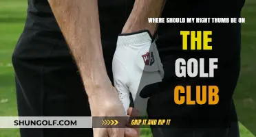 Mastering Your Golf Grip: Optimal Right Thumb Placement for Precision and Control
