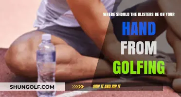 Golf Blister Locations: Where Hand Calluses Should Form for Optimal Grip