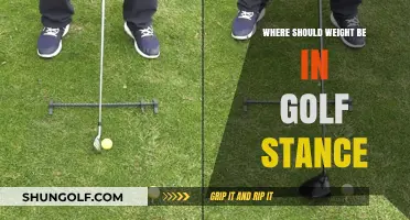 Mastering Golf Stance: Optimal Weight Distribution for Precision and Power